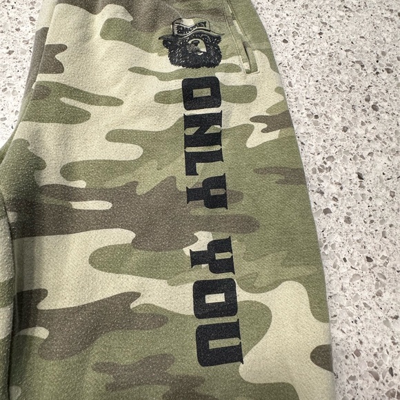 Smokey Bear matching Camo Top AND Bottom Set - Picture 6 of 9